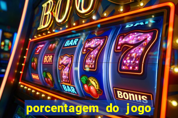 porcentagem do jogo fortune tiger